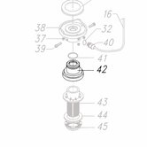 Teleco-06961-spare-part-Rubberen-afdichting